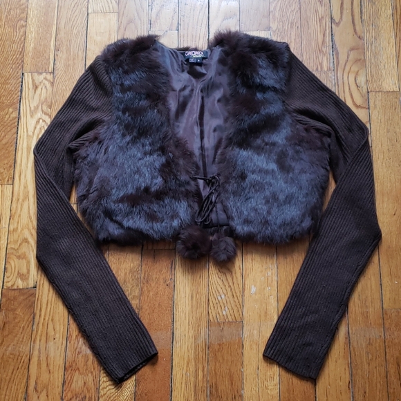 XOXO Sweaters - XOXO 100%Rabbit Fur sweater